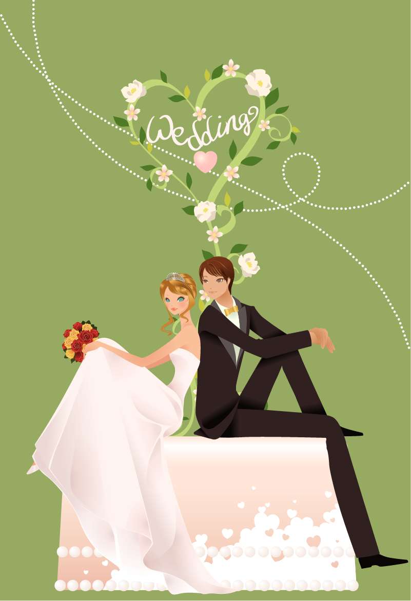 free vector Wedding Vector Graphic 4